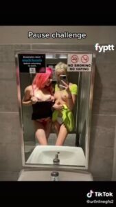 NSFW TIKTOK ‘TOPLESS PAUSE GAME FOR THE BOYS