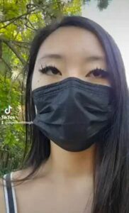 Asain Teen Shows Tits In Public Tiktok