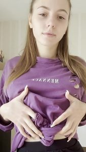 Babe Pretty Nipple piercing by nastya williams