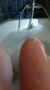 Bath Legs Hot falling devil by Alexakinky
