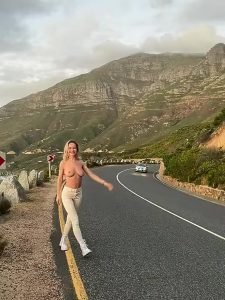 Blonde Boobs Public by sextok 1