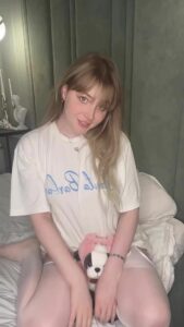 Blonde Boobs Teen by DushessIness