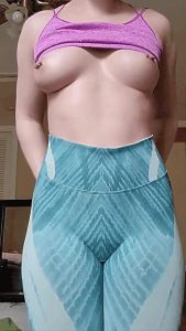 Booty Boobs Leggings by kittyycakes