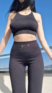 Bouncing tits Shaking boobs Brunette by atomicbrunette18