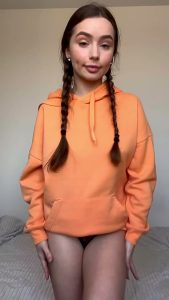 Braids Tit play Topless by erika bell