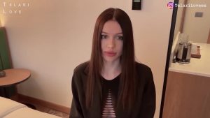 Brunette Hotel Fishnet by telari love