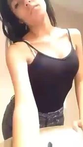 Brunette Strip Tease by Ichabod