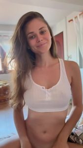 Brunette Tits Teen by halseyslims1