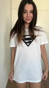 Brunette Topless Panties by emi born