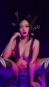 Cosplay Nipslip Model by annahitomiofficial
