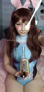 Cosplay Smoking Brunette by pandadabs420