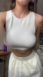 Dancing Titty drop Homemade by TeenDancingNaked