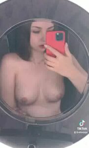 Elisejays Naked In Her Make Up Mirror