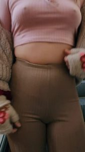 Erect nipples Showing tits Solo by exploringeve
