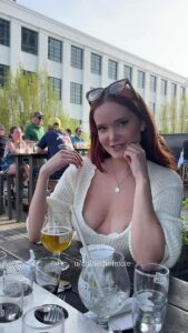 Examination Redhead Showing boobs by chloefoxxe