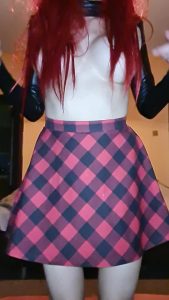 Fake boobs Strip Teen by only nicky