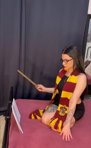 Fantasy Magic wand Glasses by ellyandnick