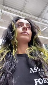 Flashing Public Tits by nikki narvaez