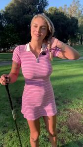 Gabbie carter Outdoors Tanlines by piher57