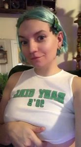 Goth Pierced Titty drop by theresarose96