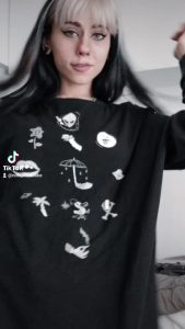 Goth Tiktok Strip by Ninims