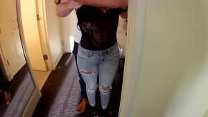 Hotel Fake boobs Stranger by lanaandalex