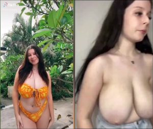 Huge boobs Split screen Tiktok by TikTokFail
