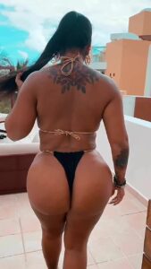 Latina Bikini Ass by AnthonyHarimau
