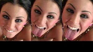 ManoJob Facial Cum and Big Boobs Brunette POV
