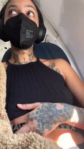 Masked Natural tits Tattooed by ravynalexa