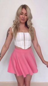 Model Naked Tiktok by Lunahillx