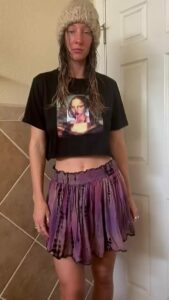 Nice boobs Brunette Skirt by stephinspace
