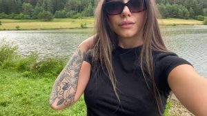 Public Titty drop Teen by mayammy