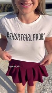Public Titty drop Tits by petite elli