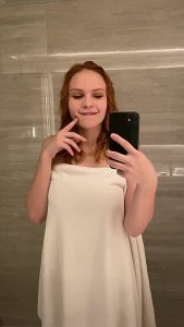 Redhead Teen Natural tits by verlonis