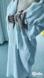 Robe Naked Woman by bella winters