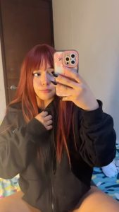 Selfie Mirror Natural boobs by traceyyrose