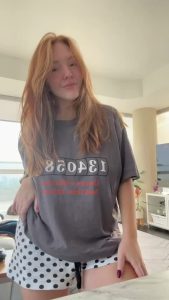 Showing boobs Hanging tits Titty drop by alexxa fire