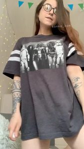 Small tits Showing boobs Young by karma bae