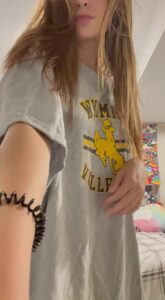 Small tits Teen Solo by raf777