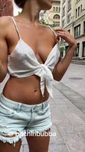 Street Showing boobs Topless by bitchinbubba
