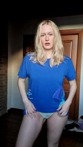 Striptease Big tits Blonde by luizaconlaz