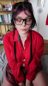 Student Uniform Brunette by elizabethjoy