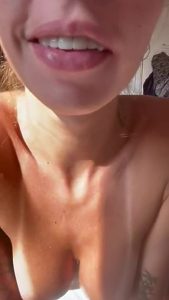 Tanlines Oiled Shaved by luna grass
