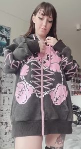 Tattoo Goth Big tits by deidaraisbae