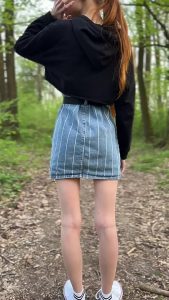 Teen Skirt Redhead by kittyrias