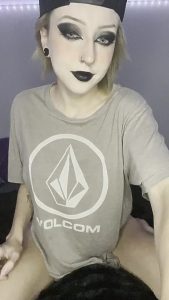 Tits Tease Pierced by emokitten xoxo