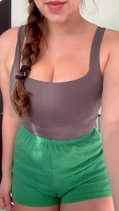 Titty drop Puffy Big boobs by your submissive doll