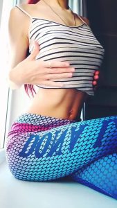 Titty drop Redhead Skinny by tiktube