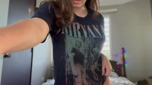 Titty drop Showing boobs Touching boobs by your submissive doll